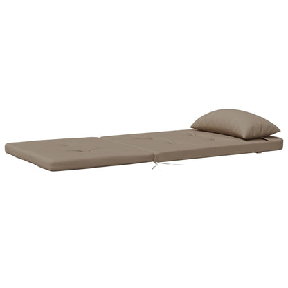 Cuscini per Sedia Adirondack 2 pz Tortora in Tessuto Oxford