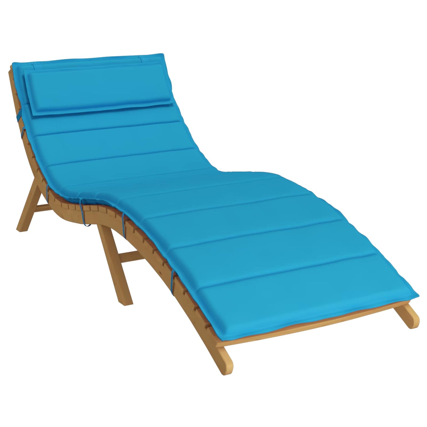 Cuscino per Lounger Sole Azzurro 178 x 60 x 4 cm Tessuto Oxford