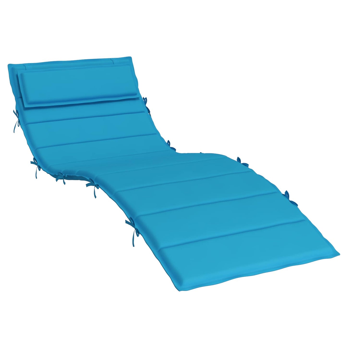 Cuscino per Lounger Sole Azzurro 178 x 60 x 4 cm Tessuto Oxford