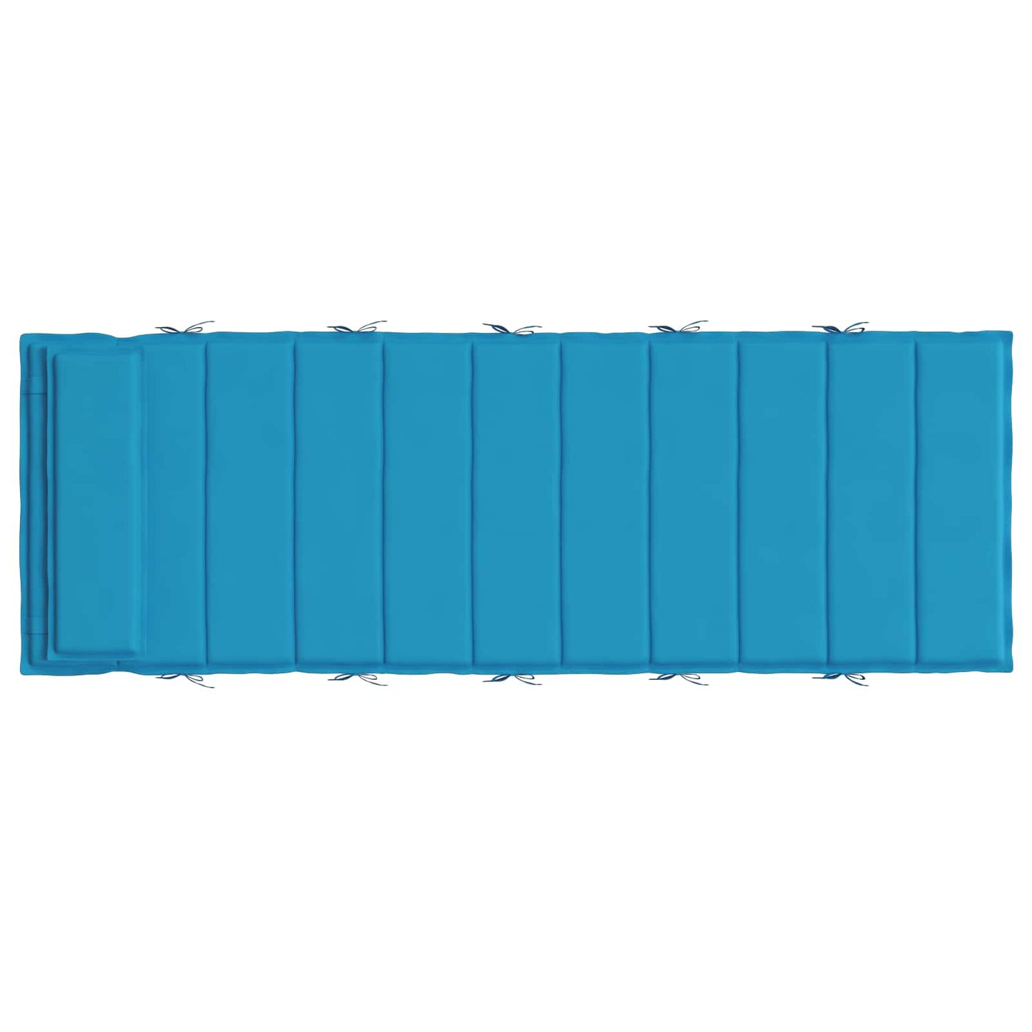 Cuscino per Lounger Sole Azzurro 178 x 60 x 4 cm Tessuto Oxford