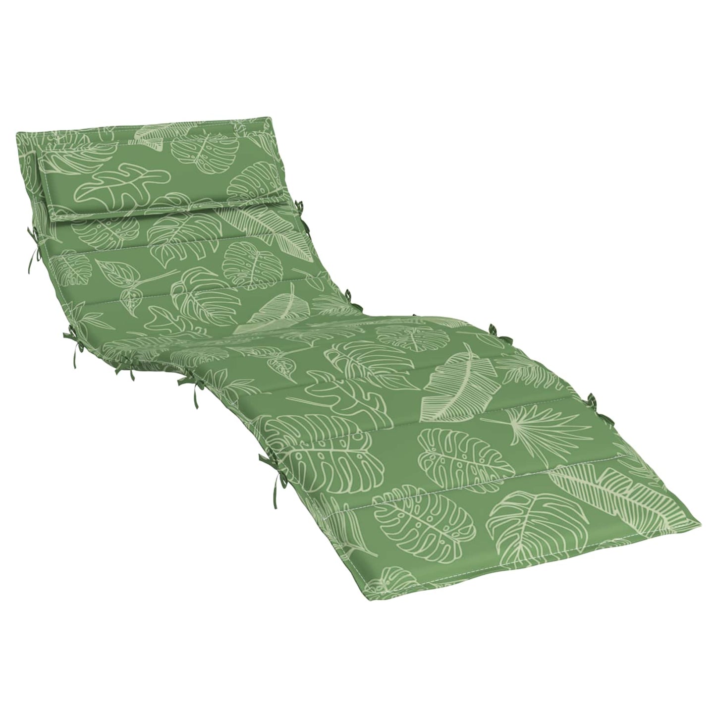 Cuscino per Lounger Sole Verde 178 x 60 x 4 cm Tessuto Oxford