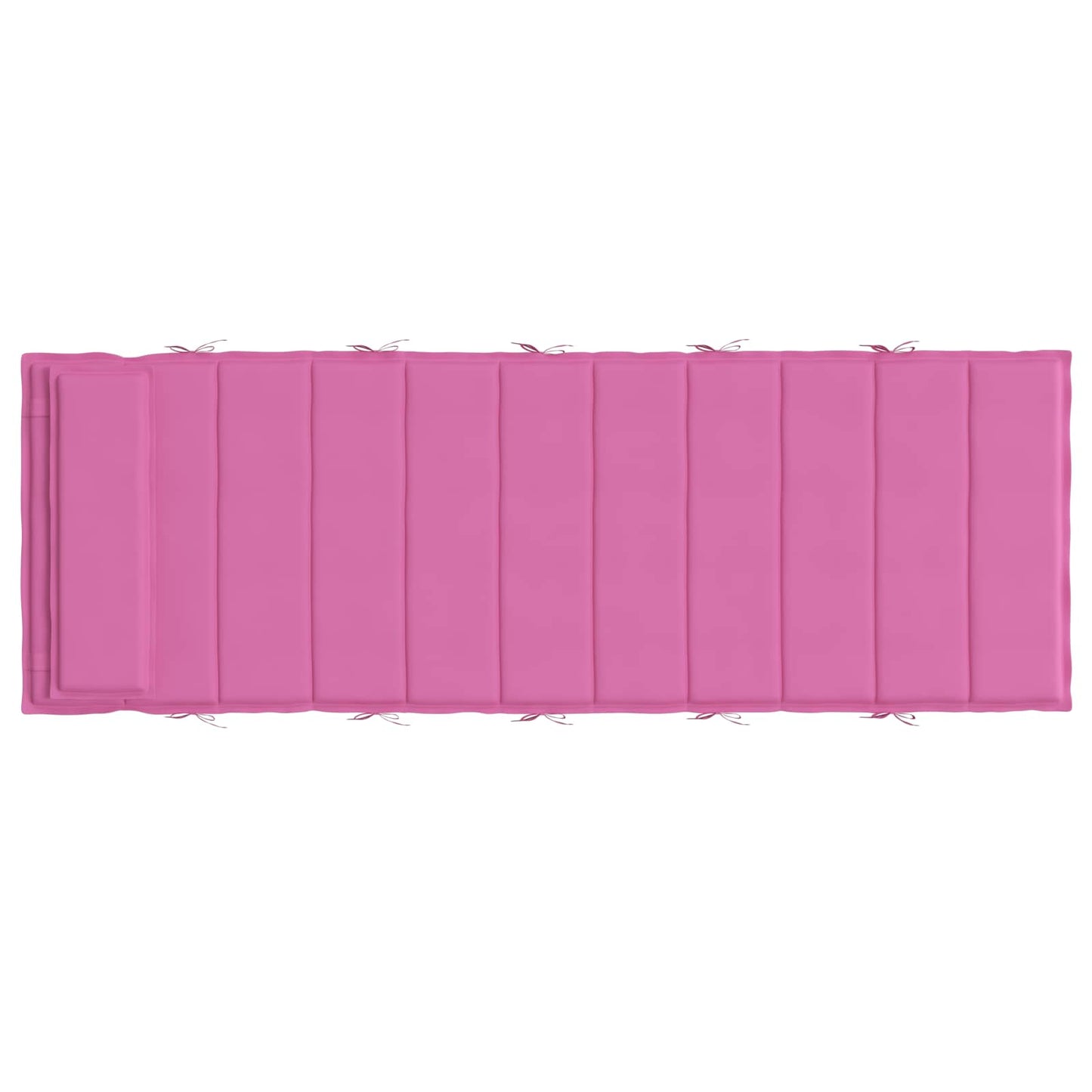 Cuscino per Lounger Sole Rosa 178 x 60 x 4 cm Tessuto Oxford
