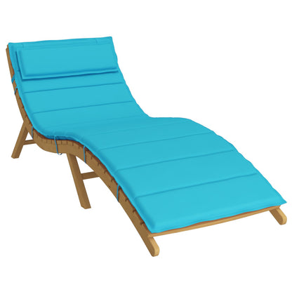 Cuscino per Lounger Sole Turchese 178 x 60 x 4 cm