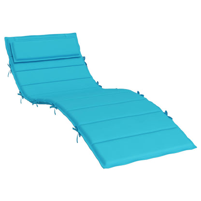 Cuscino per Lounger Sole Turchese 178 x 60 x 4 cm