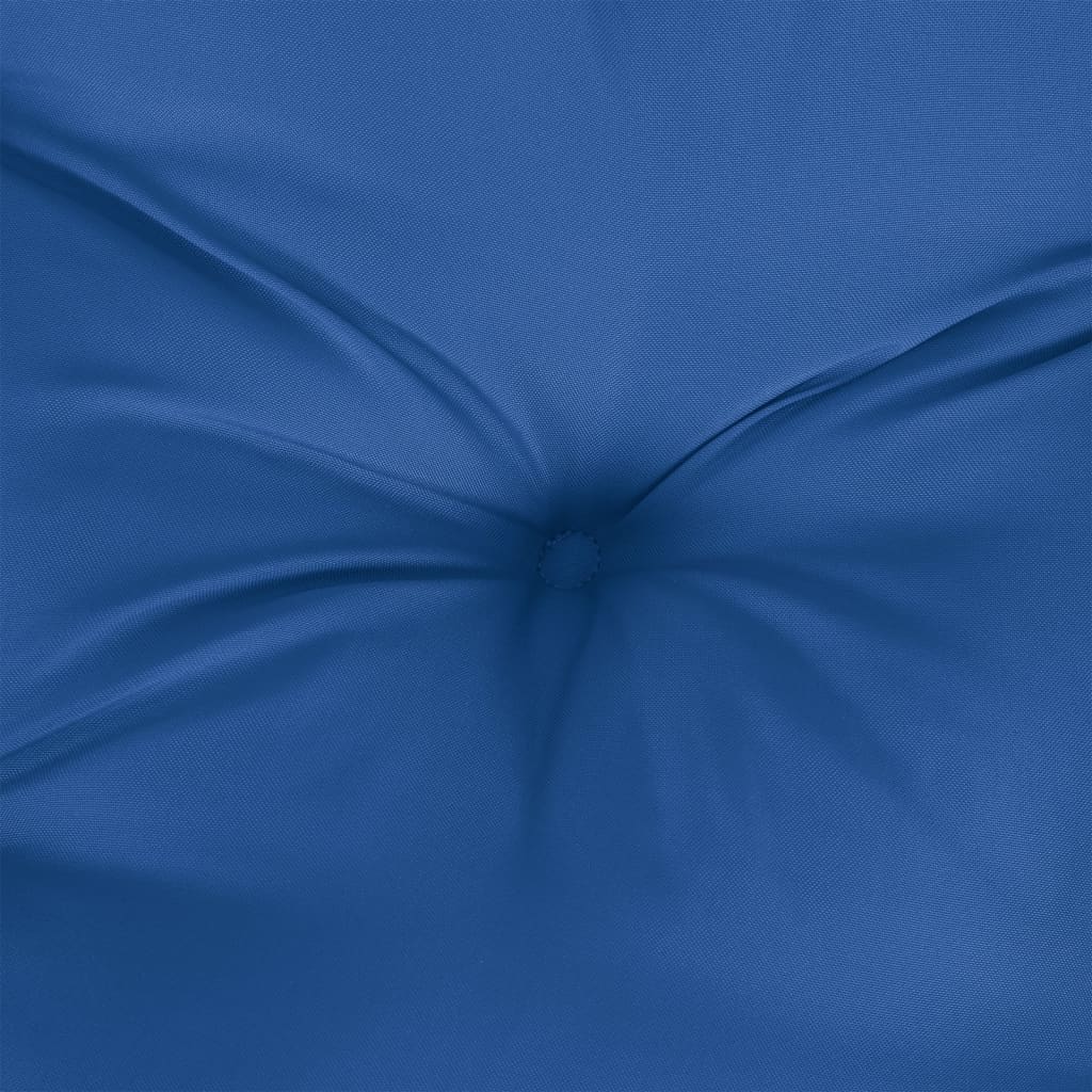 Cuscino Rotondo Blu Reale ÃƒËœ 60x11 cm in Tessuto Oxford