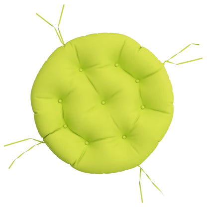 Cuscino Rotondo Verde Chiaro Ã˜ 60x11 cm in Tessuto Oxford