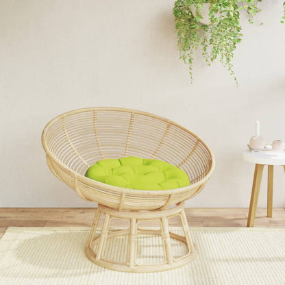 Cuscino Rotondo Verde Chiaro Ã˜ 60x11 cm in Tessuto Oxford