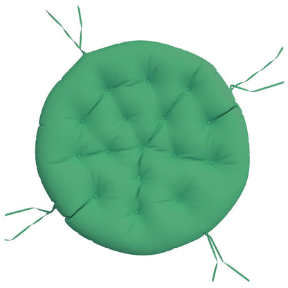 Cuscino Rotondo Verde ÃƒËœ 100x11 cm in Tessuto Oxford