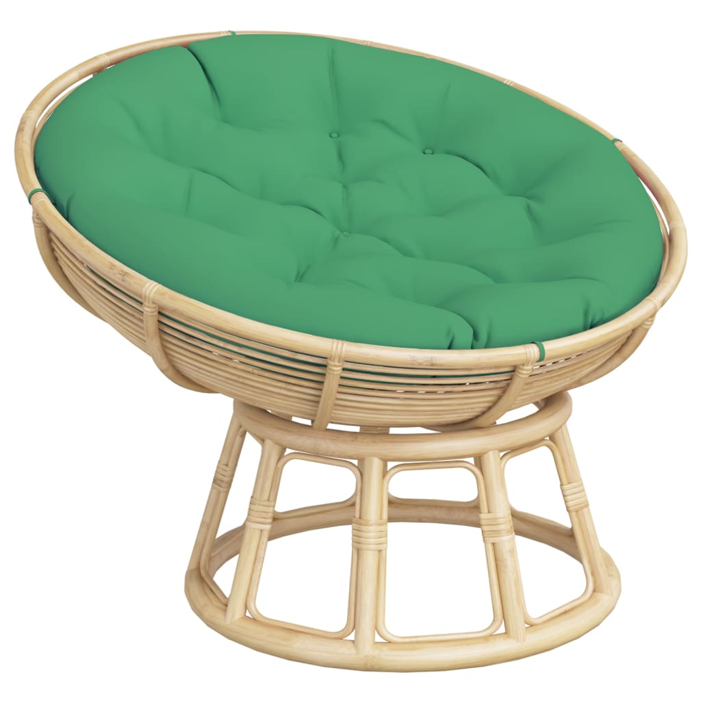 Cuscino Rotondo Verde ÃƒËœ 100x11 cm in Tessuto Oxford