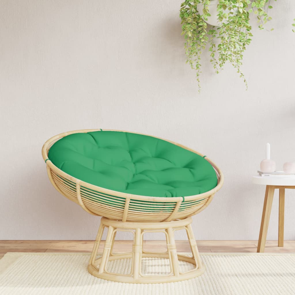 Cuscino Rotondo Verde ÃƒËœ 100x11 cm in Tessuto Oxford