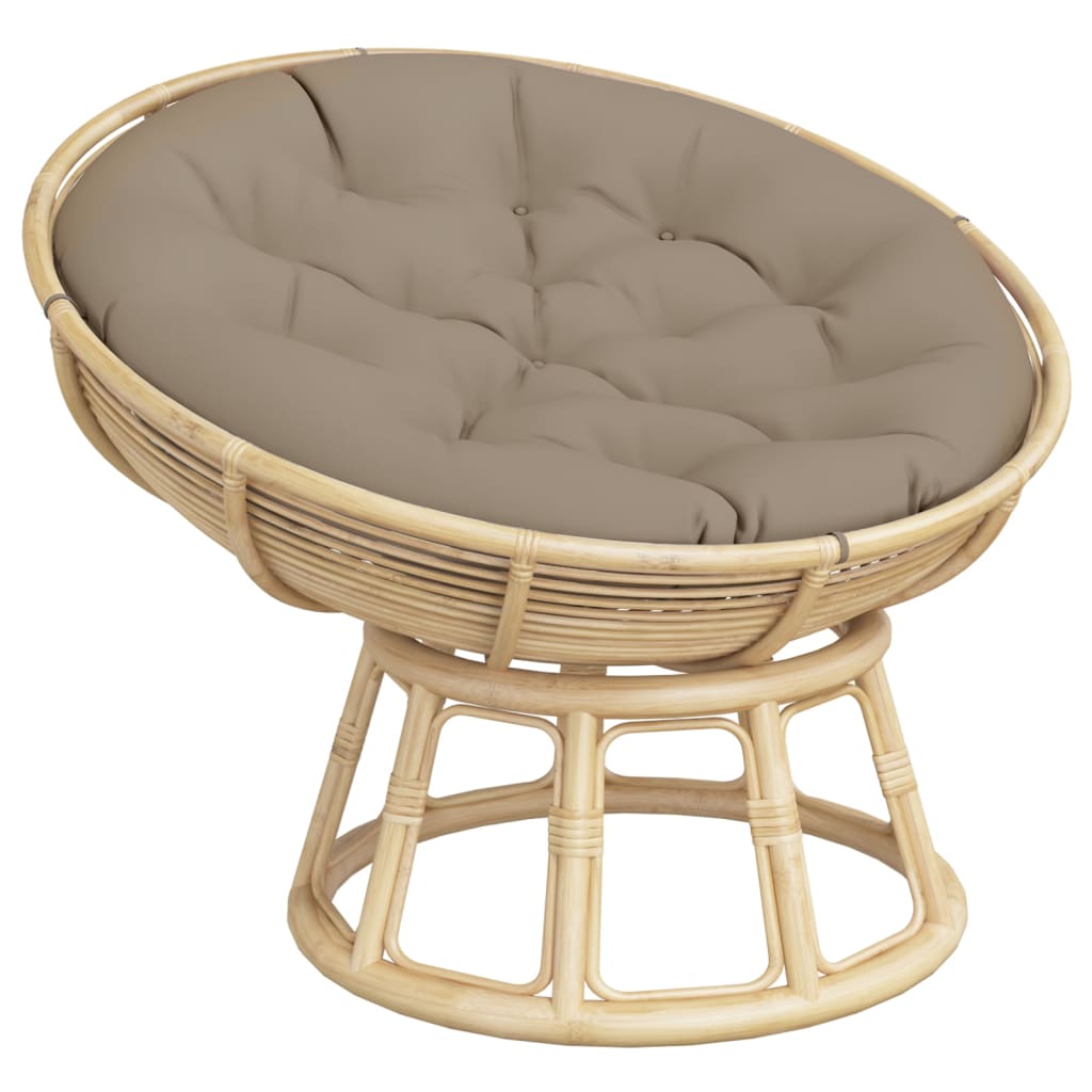 Cuscino Rotondo Tortora ÃƒËœ 100x11 cm in Tessuto Oxford