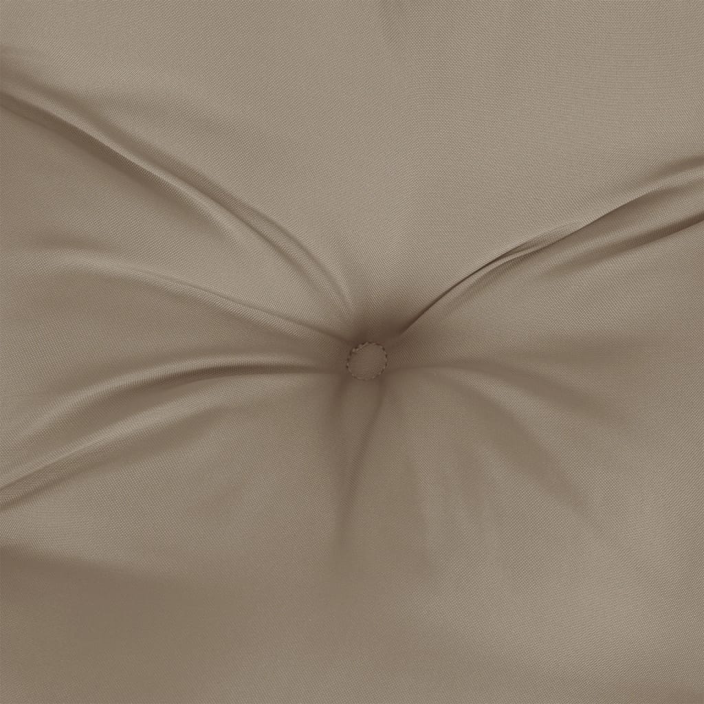 Cuscino Rotondo Tortora ÃƒËœ 100x11 cm in Tessuto Oxford