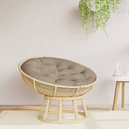 Cuscino Rotondo Tortora ÃƒËœ 100x11 cm in Tessuto Oxford