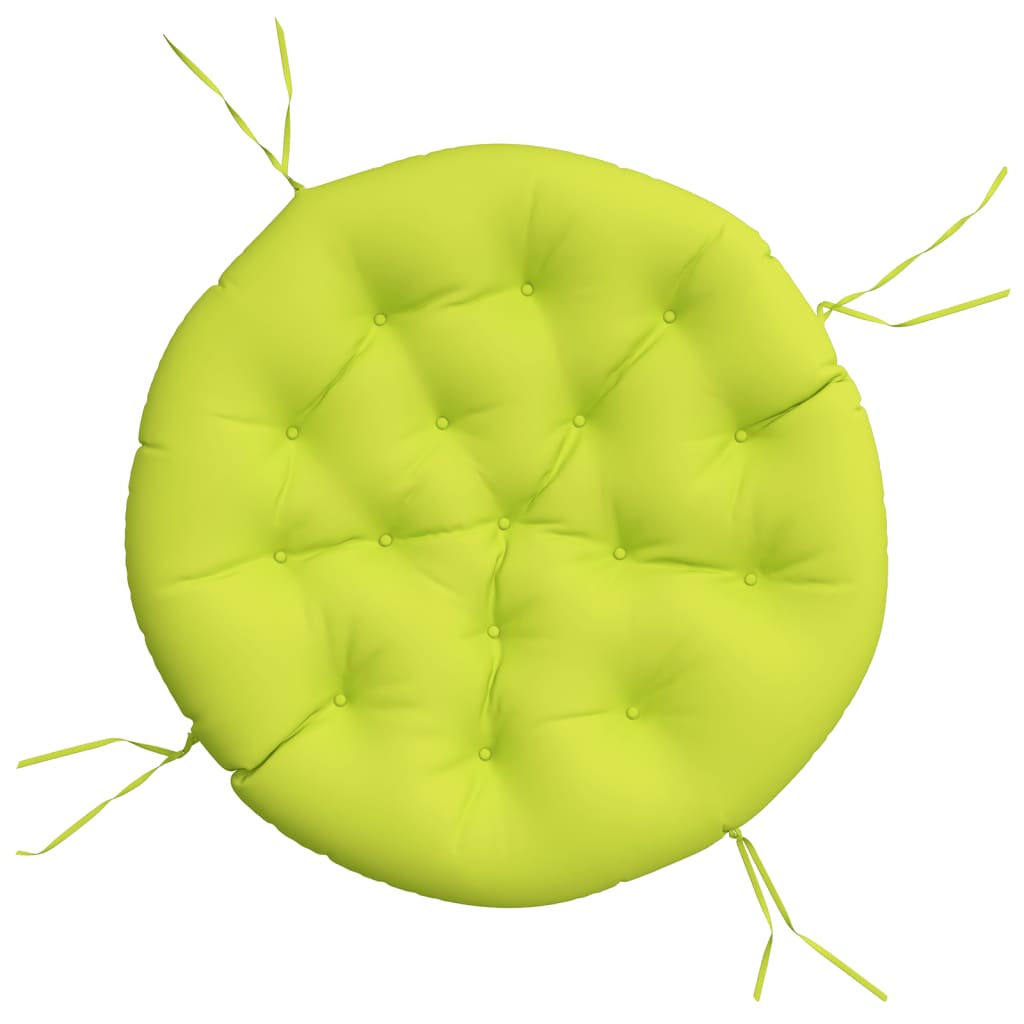Cuscino Rotondo Verde Chiaro Ã˜ 100x11 cm in Tessuto Oxford