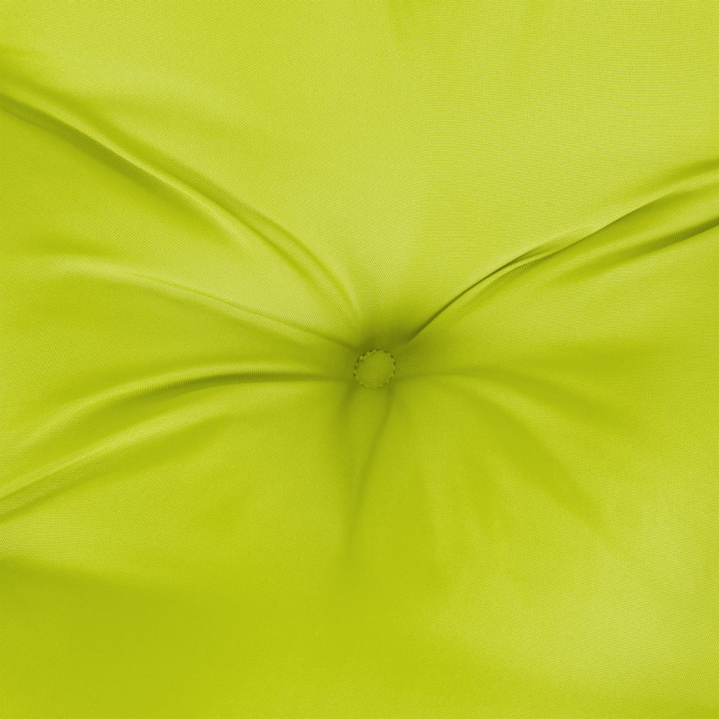 Cuscino Rotondo Verde Chiaro Ã˜ 100x11 cm in Tessuto Oxford