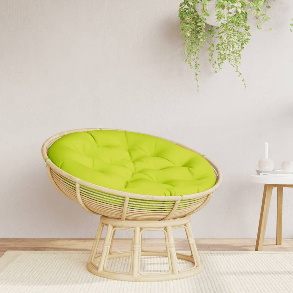 Cuscino Rotondo Verde Chiaro Ã˜ 100x11 cm in Tessuto Oxford