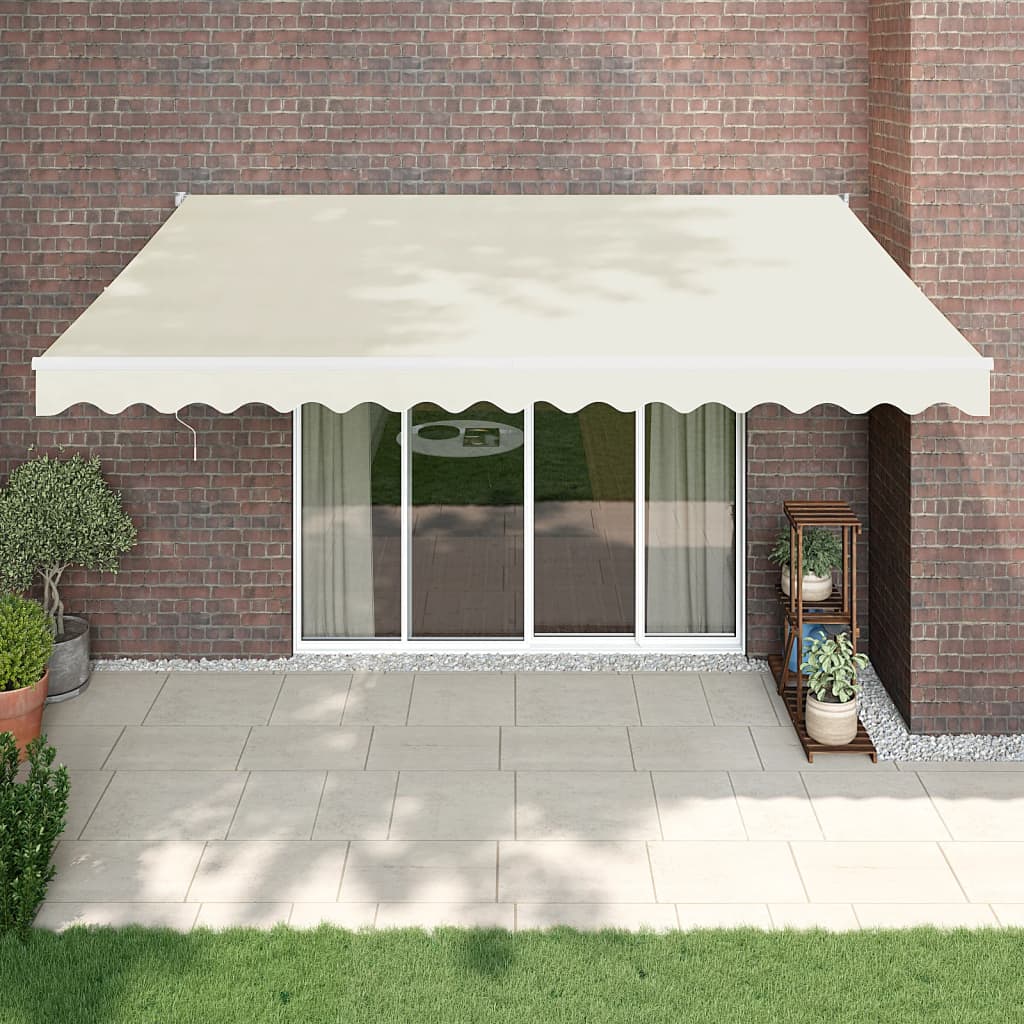 Tenda Sole Automatica Retrattile Crema 4x3 m