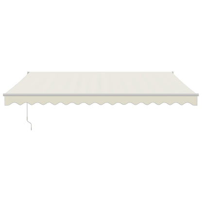 Tenda Sole Automatica Retrattile Crema 4,5x3 m