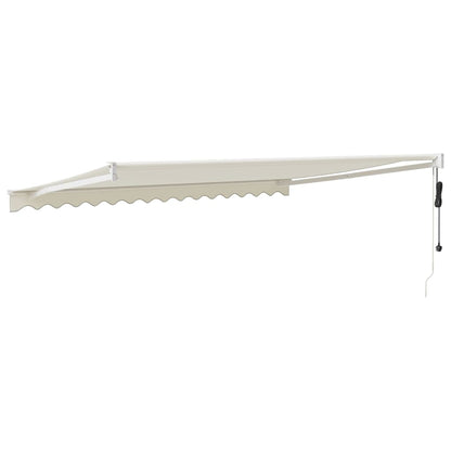 Tenda Sole Automatica Retrattile Crema 4,5x3 m