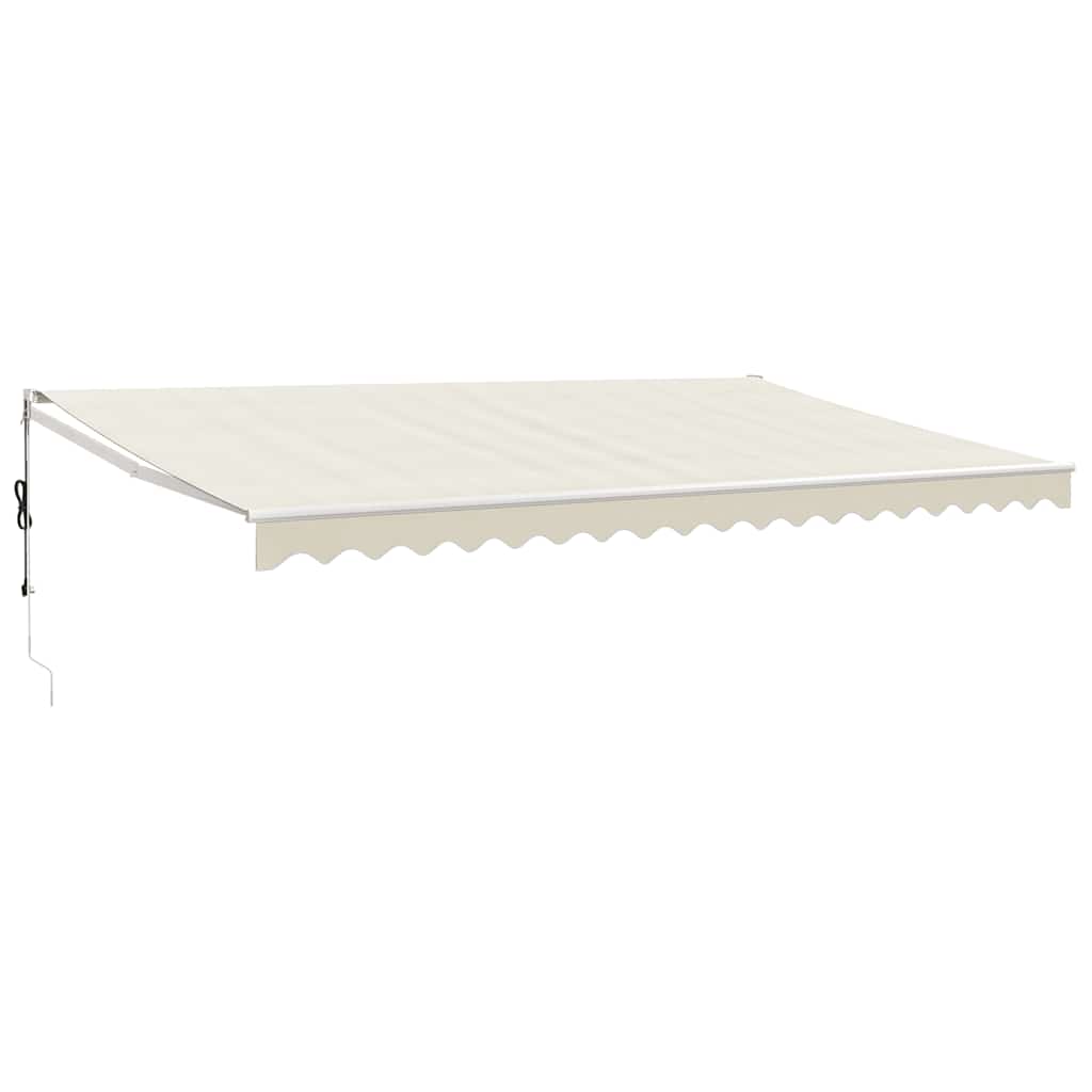 Tenda Sole Automatica Retrattile Crema 5x3 m