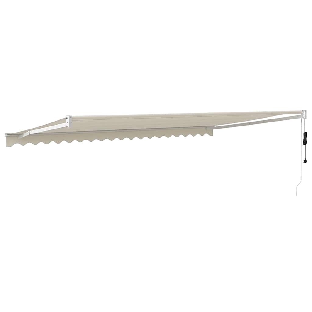 Tenda Sole Automatica Retrattile Crema 5x3 m