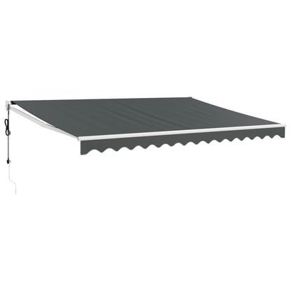 Tenda Sole Automatica Retrattile Antracite 4x3 m