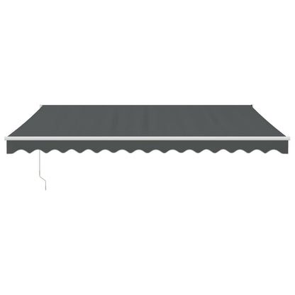 Tenda Sole Automatica Retrattile Antracite 4x3 m