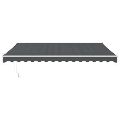 Tenda Sole Automatica Retrattile Antracite 4,5x3 m
