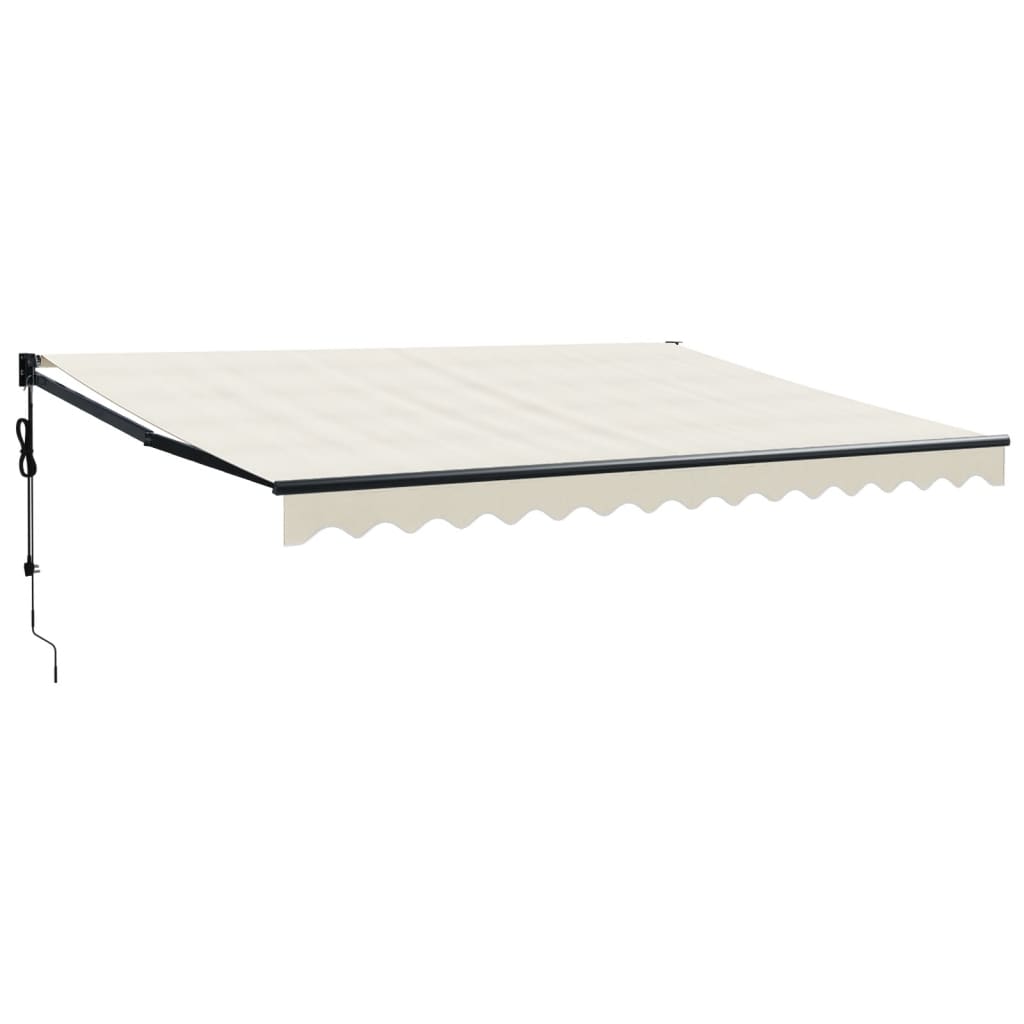 Tenda Sole Automatica Retrattile Crema 4,5x3 m