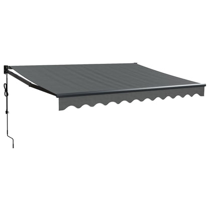 Tenda Sole Automatica Retrattile Antracite 3x2,5 m
