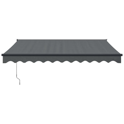 Tenda Sole Automatica Retrattile Antracite 3x2,5 m