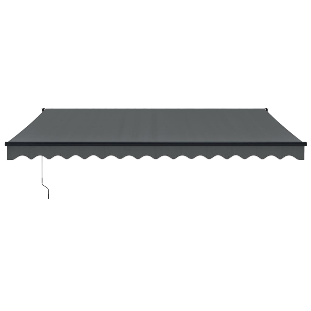 Tenda Sole Automatica Retrattile Antracite 4,5x3 m