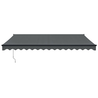 Tenda Sole Automatica Retrattile Antracite 4,5x3 m