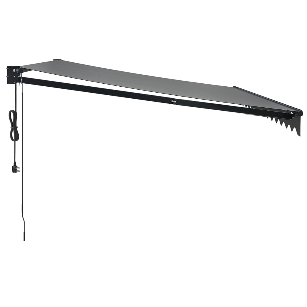 Tenda Sole Automatica Retrattile Antracite 4,5x3 m