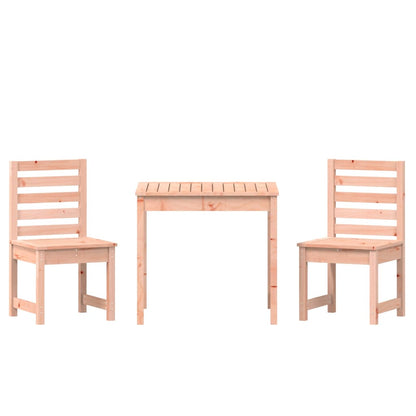 Set Bistrot da Giardino 3 pz in Legno Massello di Douglas