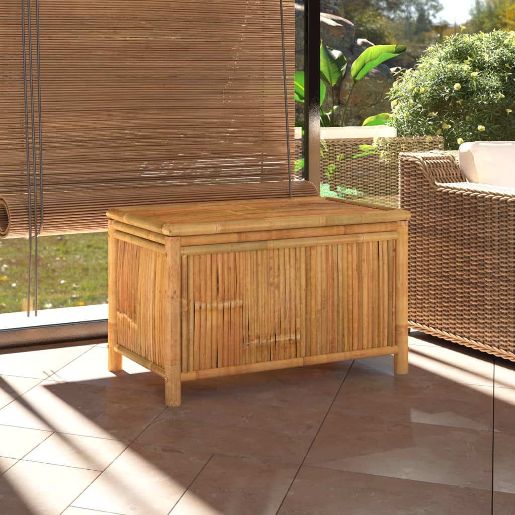 Contenitore Portaoggetti da Giardino 90x52x55 cm in BambÃƒÂ¹