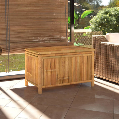 Contenitore Portaoggetti da Giardino 90x52x55 cm in BambÃƒÂ¹