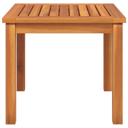 Tavolino da Salotto 40x40x36 cm in Legno Massello di Acacia