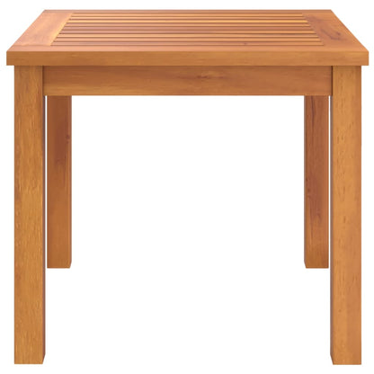 Tavolino da Salotto 40x40x36 cm in Legno Massello di Acacia