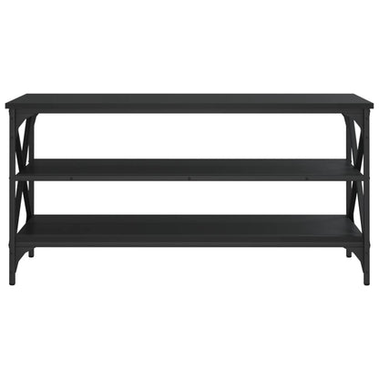 Mobile Porta TV Nero 100x40x50 cm in Legno Multistrato