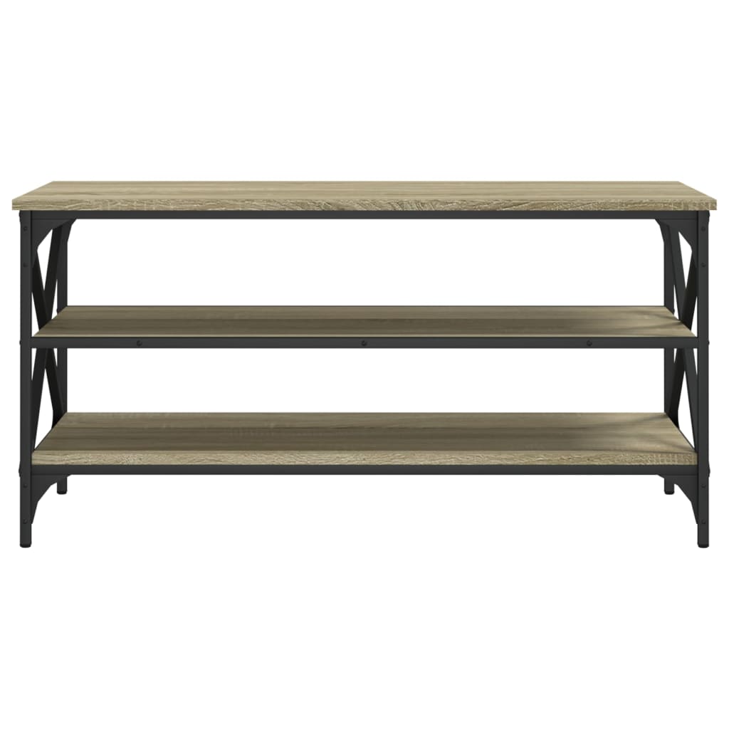 Mobile Porta TV Rovere Sonoma 100x40x50 cm in Legno Multistrato