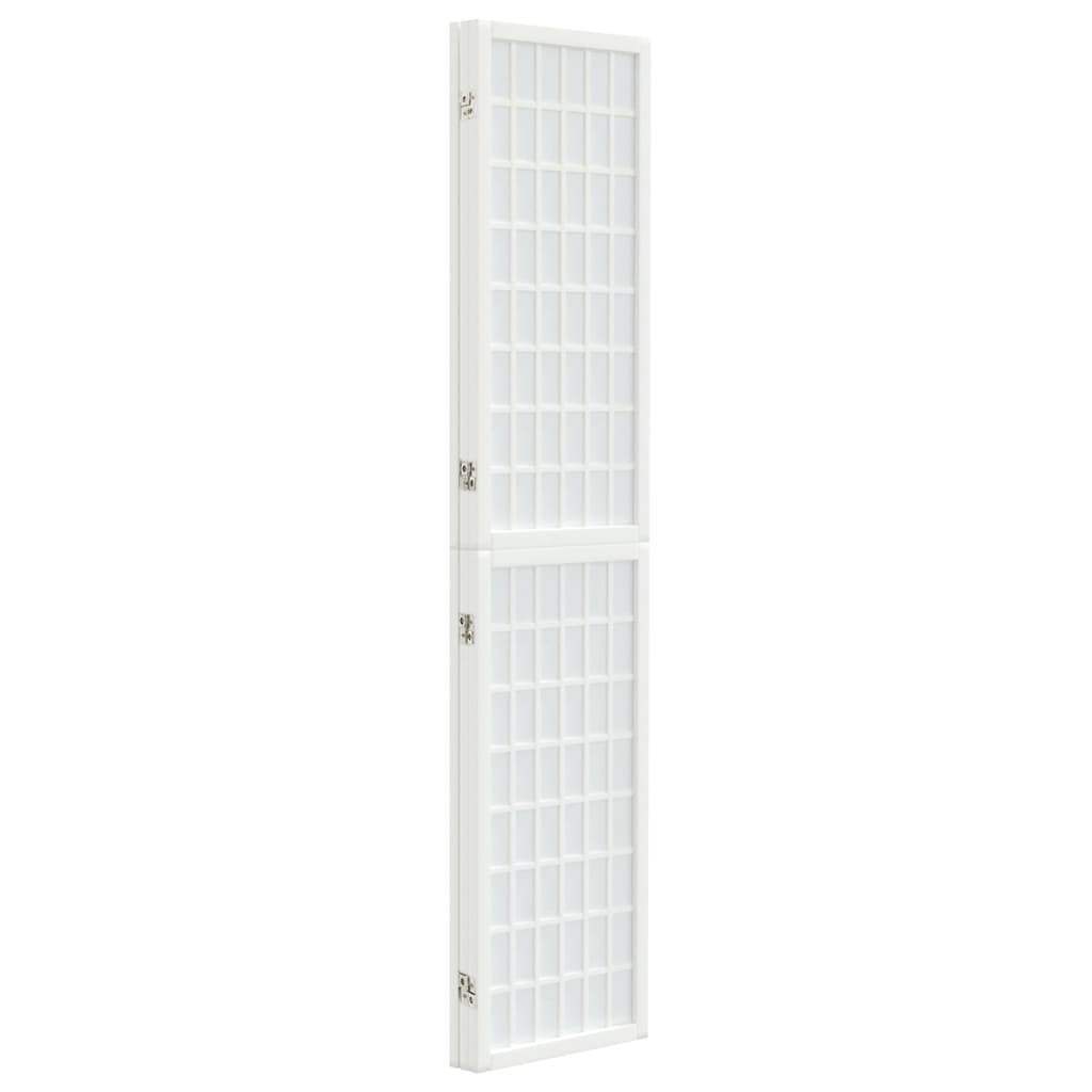 Divisorio Pieghevole 3 Pannelli Stile Giapponese 120x170 Bianco