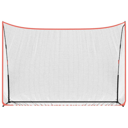 Rete da Golf Nera e Rossa 305x91x213 cm in Poliestere