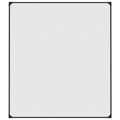 Zanzariera Magnetica per Finestre Antracite 120x140 cm