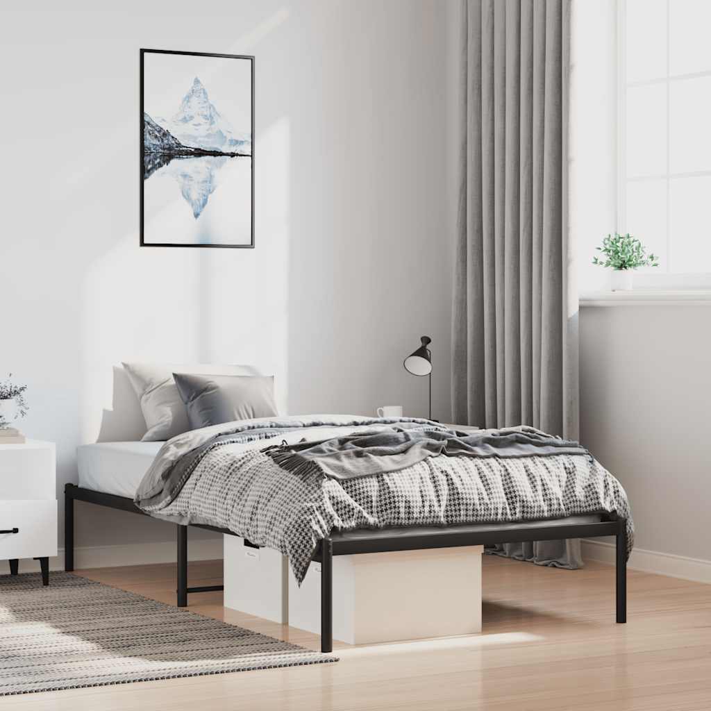 Giroletto in Metallo Nero 100x200 cm