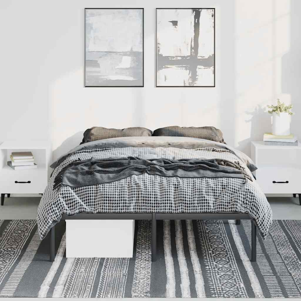 Giroletto in Metallo Nero 135x190 cm
