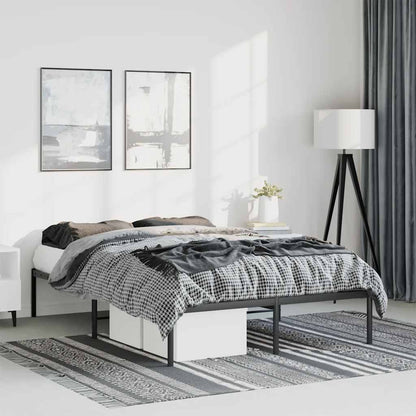 Giroletto in Metallo Nero 135x190 cm