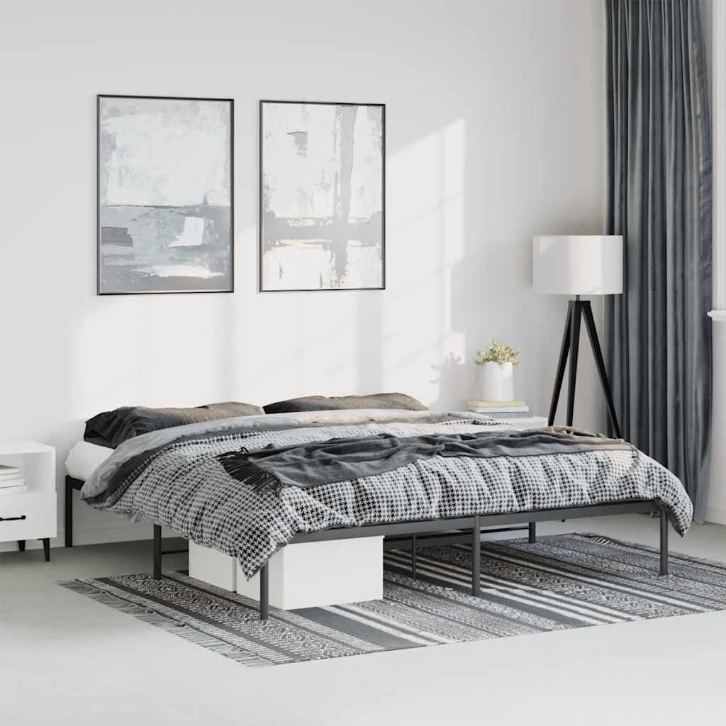 Giroletto in Metallo Nero 183x213 cm