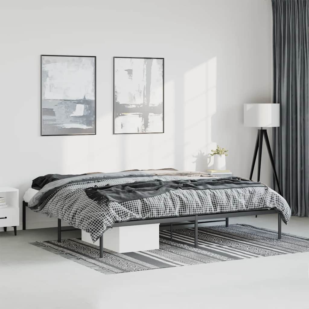 Giroletto in Metallo Nero 193x203 cm