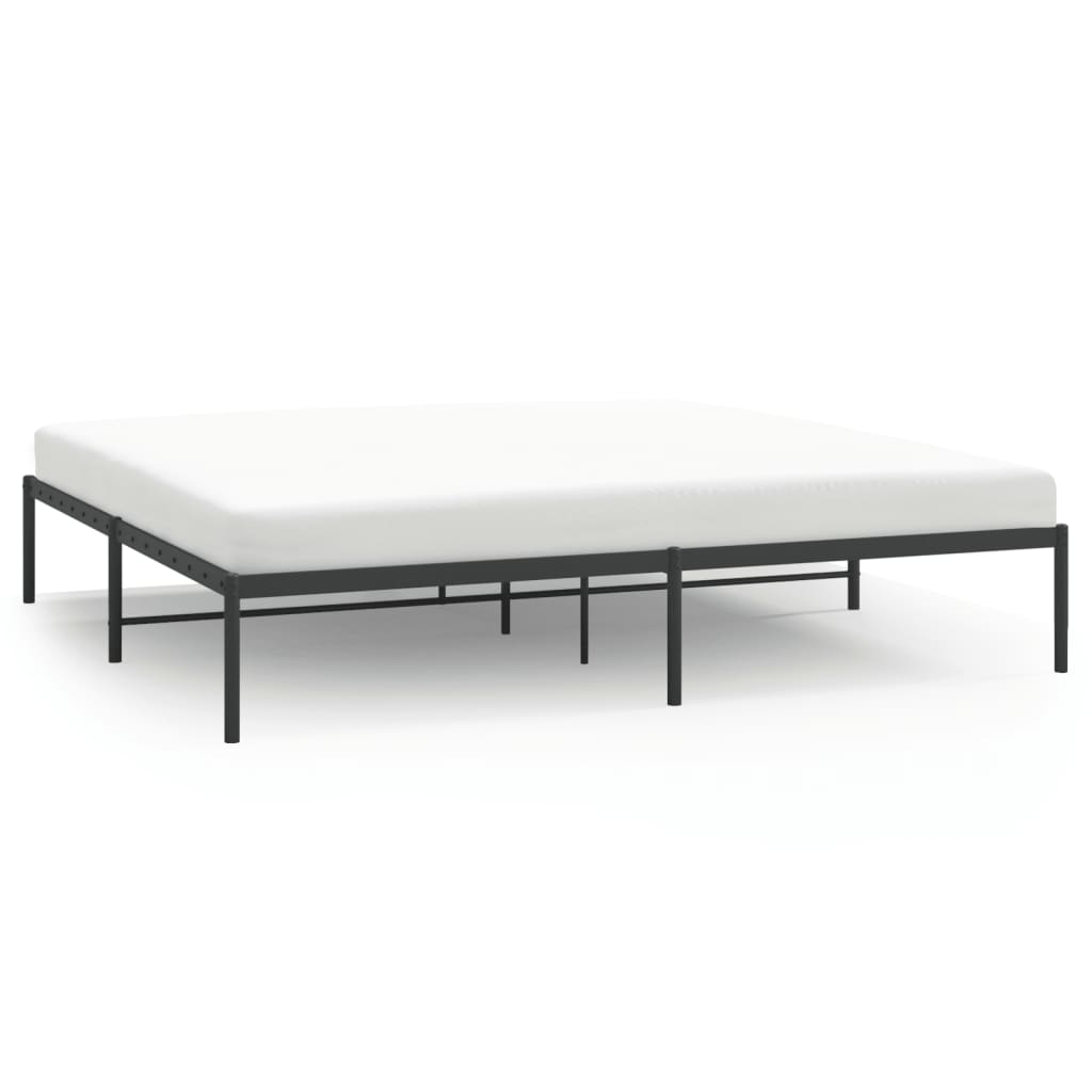 Giroletto in Metallo Nero 200x200 cm